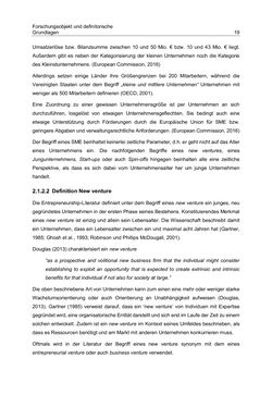 Image of the Page - 19 - in Motive und unternehmerische Kompetenzen von GründerInnen technologie-orientierter Unternehmen