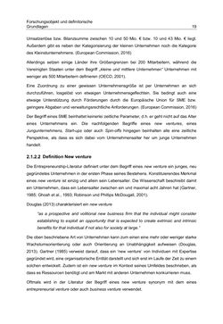 Image of the Page - 19 - in Motive und unternehmerische Kompetenzen von GründerInnen technologie-orientierter Unternehmen