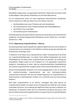 Image of the Page - 20 - in Motive und unternehmerische Kompetenzen von GründerInnen technologie-orientierter Unternehmen