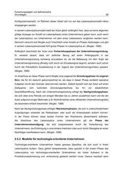 Bild der Seite - 38 - in Motive und unternehmerische Kompetenzen von GründerInnen technologie-orientierter Unternehmen