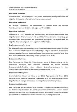 Image of the Page - 66 - in Motive und unternehmerische Kompetenzen von GründerInnen technologie-orientierter Unternehmen