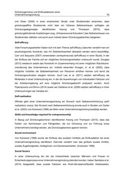 Image of the Page - 76 - in Motive und unternehmerische Kompetenzen von GründerInnen technologie-orientierter Unternehmen
