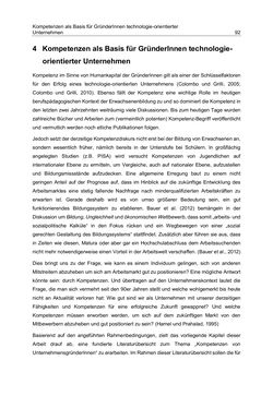 Image of the Page - 92 - in Motive und unternehmerische Kompetenzen von GründerInnen technologie-orientierter Unternehmen