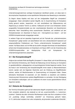 Image of the Page - 93 - in Motive und unternehmerische Kompetenzen von GründerInnen technologie-orientierter Unternehmen