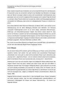 Bild der Seite - 97 - in Motive und unternehmerische Kompetenzen von GründerInnen technologie-orientierter Unternehmen