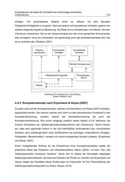 Bild der Seite - 110 - in Motive und unternehmerische Kompetenzen von GründerInnen technologie-orientierter Unternehmen