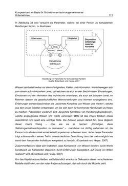Bild der Seite - 111 - in Motive und unternehmerische Kompetenzen von GründerInnen technologie-orientierter Unternehmen