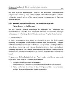 Bild der Seite - 122 - in Motive und unternehmerische Kompetenzen von GründerInnen technologie-orientierter Unternehmen