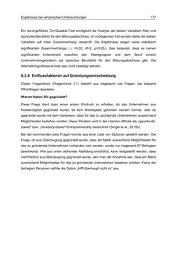 Image of the Page - 177 - in Motive und unternehmerische Kompetenzen von GründerInnen technologie-orientierter Unternehmen