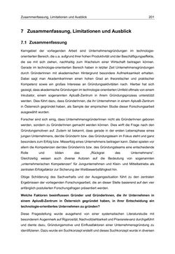 Image of the Page - 201 - in Motive und unternehmerische Kompetenzen von GründerInnen technologie-orientierter Unternehmen