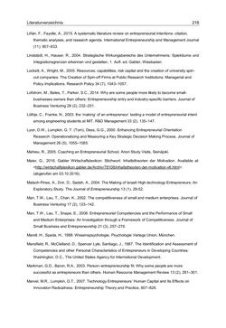 Image of the Page - 218 - in Motive und unternehmerische Kompetenzen von GründerInnen technologie-orientierter Unternehmen