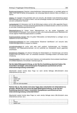 Image of the Page - 264 - in Motive und unternehmerische Kompetenzen von GründerInnen technologie-orientierter Unternehmen