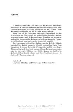 Bild der Seite - 7 - in Mozart und Salieri – Partner oder Rivalen? - Das Fest in der Orangerie zu Schönbrunn vom 7. Februar 1786