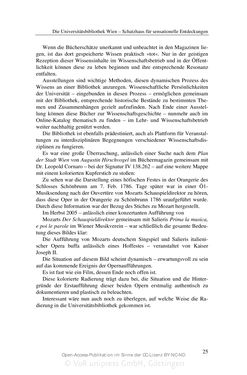 Image of the Page - 25 - in Mozart und Salieri – Partner oder Rivalen? - Das Fest in der Orangerie zu Schönbrunn vom 7. Februar 1786