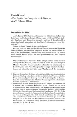 Bild der Seite - 49 - in Mozart und Salieri – Partner oder Rivalen? - Das Fest in der Orangerie zu Schönbrunn vom 7. Februar 1786