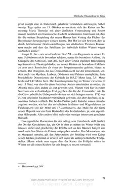 Bild der Seite - 71 - in Mozart und Salieri – Partner oder Rivalen? - Das Fest in der Orangerie zu Schönbrunn vom 7. Februar 1786