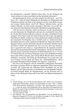Bild der Seite - 73 - in Mozart und Salieri – Partner oder Rivalen? - Das Fest in der Orangerie zu Schönbrunn vom 7. Februar 1786