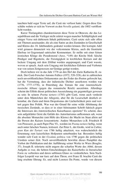 Bild der Seite - 99 - in Mozart und Salieri – Partner oder Rivalen? - Das Fest in der Orangerie zu Schönbrunn vom 7. Februar 1786