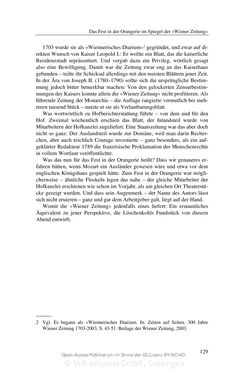 Bild der Seite - 129 - in Mozart und Salieri – Partner oder Rivalen? - Das Fest in der Orangerie zu Schönbrunn vom 7. Februar 1786