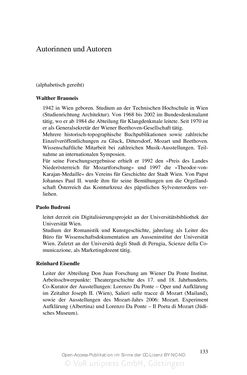 Image of the Page - 133 - in Mozart und Salieri – Partner oder Rivalen? - Das Fest in der Orangerie zu Schönbrunn vom 7. Februar 1786