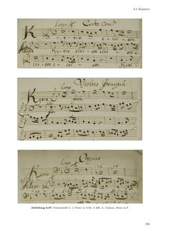 Image of the Page - 293 - in Musik am Dom zu Salzburg - Repertoire und liturgisch gebundene Praxis zwischen hochbarocker Repräsentation und Mozart-Kult