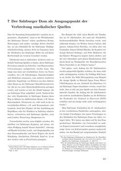 Image of the Page - 305 - in Musik am Dom zu Salzburg - Repertoire und liturgisch gebundene Praxis zwischen hochbarocker Repräsentation und Mozart-Kult