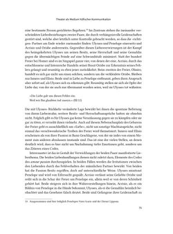 Image of the Page - 75 - in Musiktheater im höfischen Raum des frühneuzeitlichen Europa - Hof – Oper – Architektur