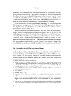 Image of the Page - 98 - in Musiktheater im höfischen Raum des frühneuzeitlichen Europa - Hof – Oper – Architektur