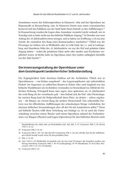 Image of the Page - 99 - in Musiktheater im höfischen Raum des frühneuzeitlichen Europa - Hof – Oper – Architektur