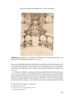 Image of the Page - 101 - in Musiktheater im höfischen Raum des frühneuzeitlichen Europa - Hof – Oper – Architektur