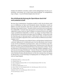 Image of the Page - 110 - in Musiktheater im höfischen Raum des frühneuzeitlichen Europa - Hof – Oper – Architektur