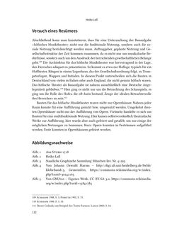 Image of the Page - 112 - in Musiktheater im höfischen Raum des frühneuzeitlichen Europa - Hof – Oper – Architektur