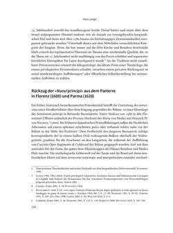 Image of the Page - 118 - in Musiktheater im höfischen Raum des frühneuzeitlichen Europa - Hof – Oper – Architektur