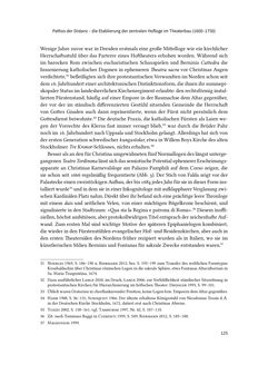Bild der Seite - 125 - in Musiktheater im höfischen Raum des frühneuzeitlichen Europa - Hof – Oper – Architektur