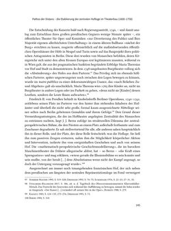 Bild der Seite - 145 - in Musiktheater im höfischen Raum des frühneuzeitlichen Europa - Hof – Oper – Architektur