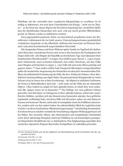 Bild der Seite - 147 - in Musiktheater im höfischen Raum des frühneuzeitlichen Europa - Hof – Oper – Architektur