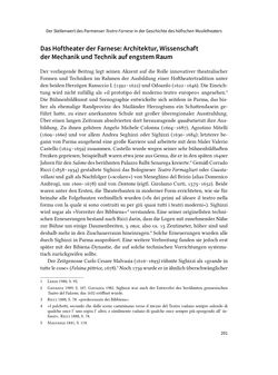 Image of the Page - 201 - in Musiktheater im höfischen Raum des frühneuzeitlichen Europa - Hof – Oper – Architektur