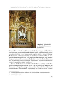 Image of the Page - 207 - in Musiktheater im höfischen Raum des frühneuzeitlichen Europa - Hof – Oper – Architektur