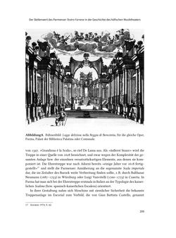 Image of the Page - 209 - in Musiktheater im höfischen Raum des frühneuzeitlichen Europa - Hof – Oper – Architektur