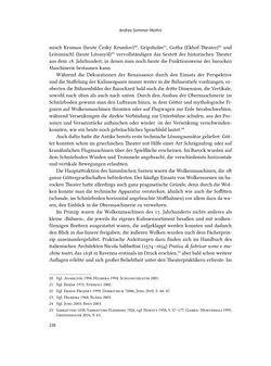 Image of the Page - 236 - in Musiktheater im höfischen Raum des frühneuzeitlichen Europa - Hof – Oper – Architektur