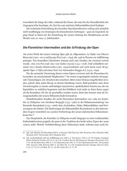 Image of the Page - 244 - in Musiktheater im höfischen Raum des frühneuzeitlichen Europa - Hof – Oper – Architektur