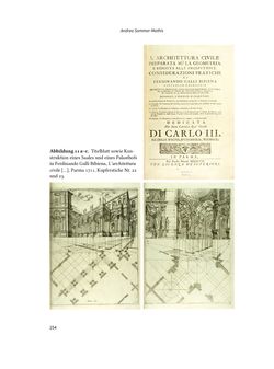 Image of the Page - 254 - in Musiktheater im höfischen Raum des frühneuzeitlichen Europa - Hof – Oper – Architektur