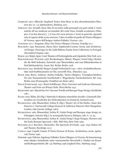 Bild der Seite - 257 - in Musiktheater im höfischen Raum des frühneuzeitlichen Europa - Hof – Oper – Architektur