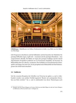Image of the Page - 273 - in Musiktheater im höfischen Raum des frühneuzeitlichen Europa - Hof – Oper – Architektur