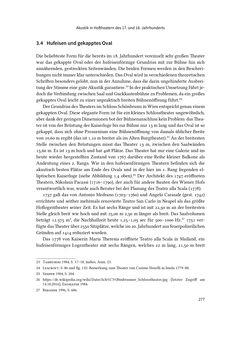 Image of the Page - 277 - in Musiktheater im höfischen Raum des frühneuzeitlichen Europa - Hof – Oper – Architektur
