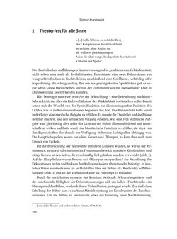 Image of the Page - 290 - in Musiktheater im höfischen Raum des frühneuzeitlichen Europa - Hof – Oper – Architektur