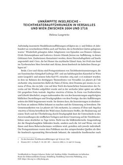 Bild der Seite - 395 - in Musiktheater im höfischen Raum des frühneuzeitlichen Europa - Hof – Oper – Architektur