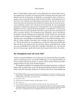 Bild der Seite - 406 - in Musiktheater im höfischen Raum des frühneuzeitlichen Europa - Hof – Oper – Architektur