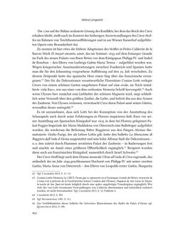 Bild der Seite - 412 - in Musiktheater im höfischen Raum des frühneuzeitlichen Europa - Hof – Oper – Architektur