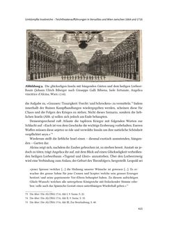 Bild der Seite - 415 - in Musiktheater im höfischen Raum des frühneuzeitlichen Europa - Hof – Oper – Architektur